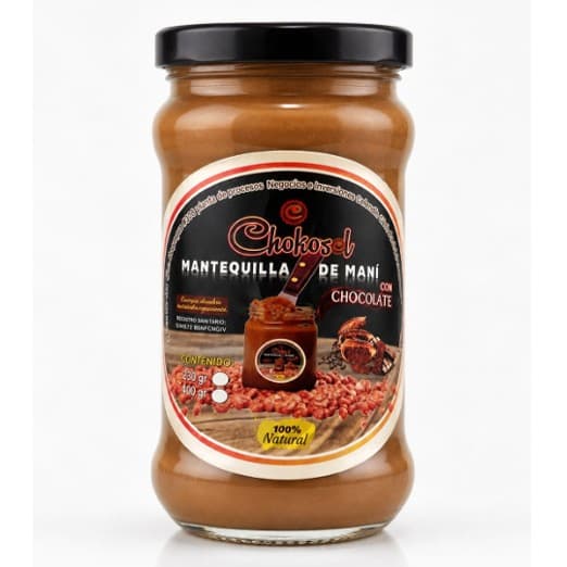 Mantequilla de Maní con Chocolate 300 g