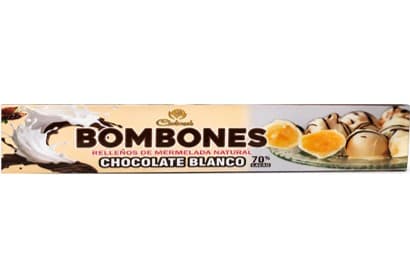 Bombones de Chocolate Blanco x 5 Unidades