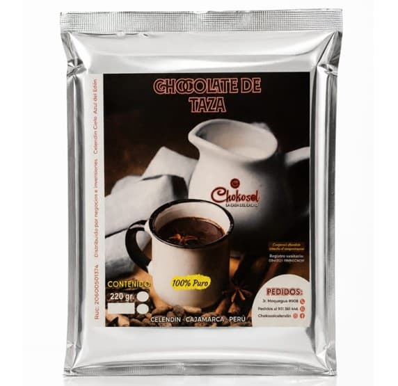 Chocolate de Taza en Aluminio 220 g