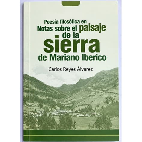 Poesía filosófica en Notas sobre el paisaje de la sierra de Mariano Iberico
