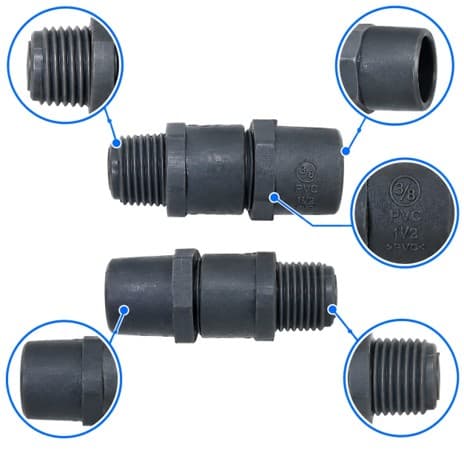 Adaptador De Compresión PVC Riego
