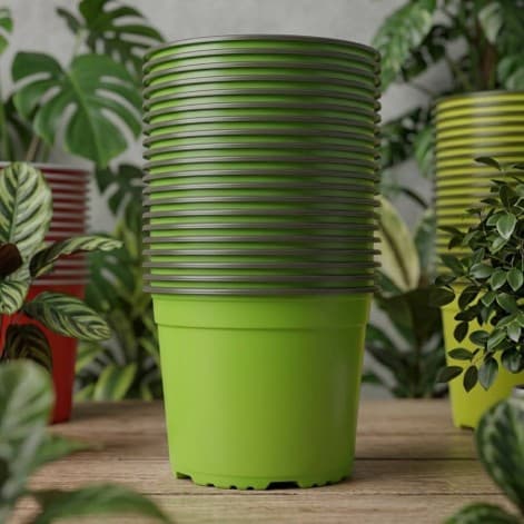 Maceteros verdes
