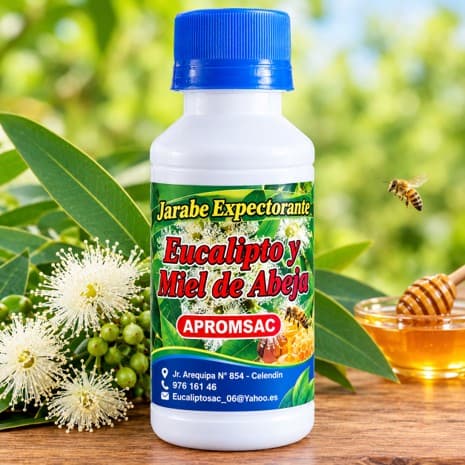 Jarabe Expectorante de Eucalipto y Miel de Abeja