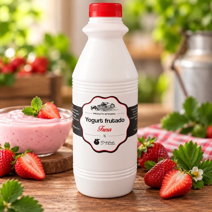 Yogurt Frutado de Fresa