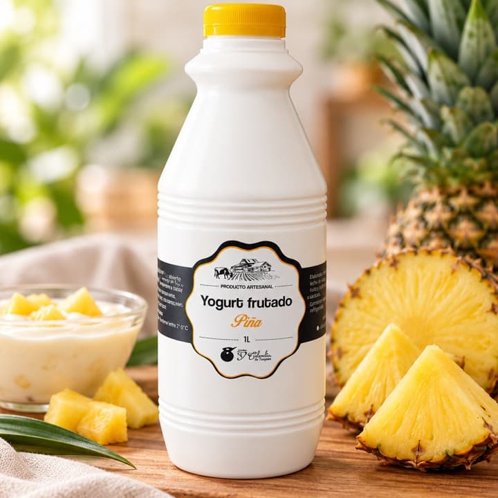 Yogurt Frutado de Piña