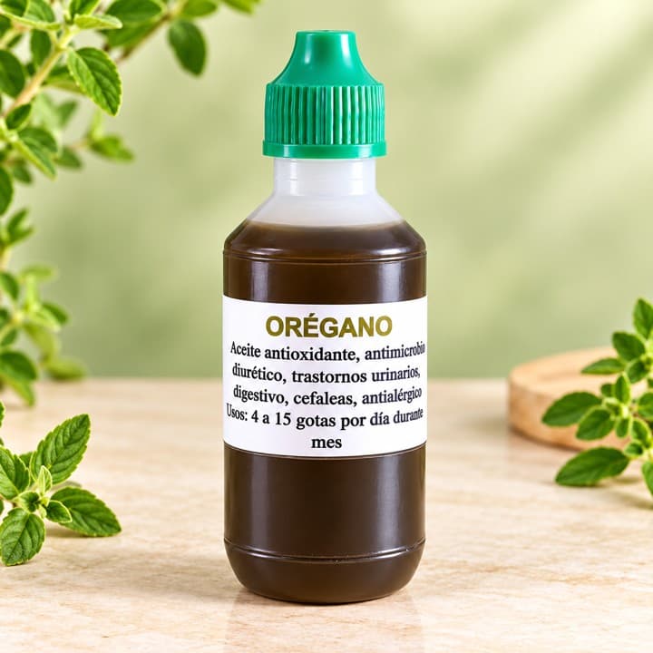 Aceite de Orégano de uso tradiciona