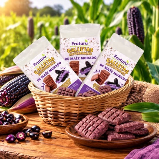 Galletas Artesanales de Maíz Morado