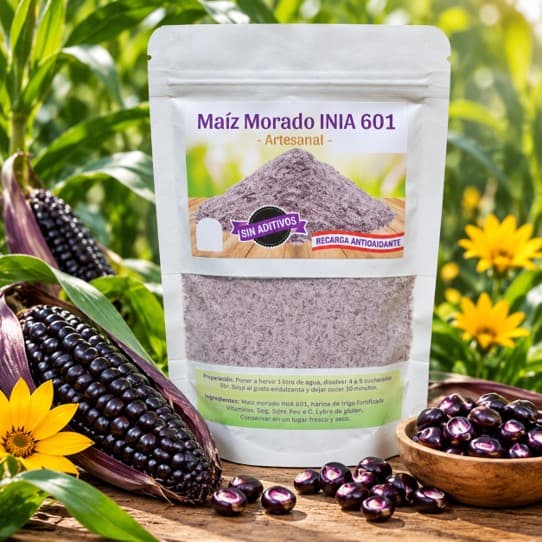 Harina de Maíz Morado